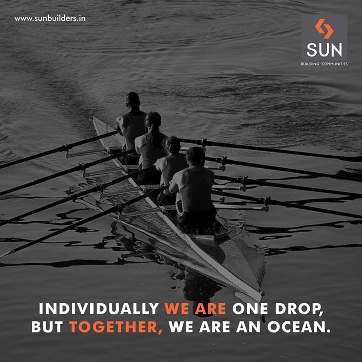 Sun Builders,  teamwork, accomplishment, unity