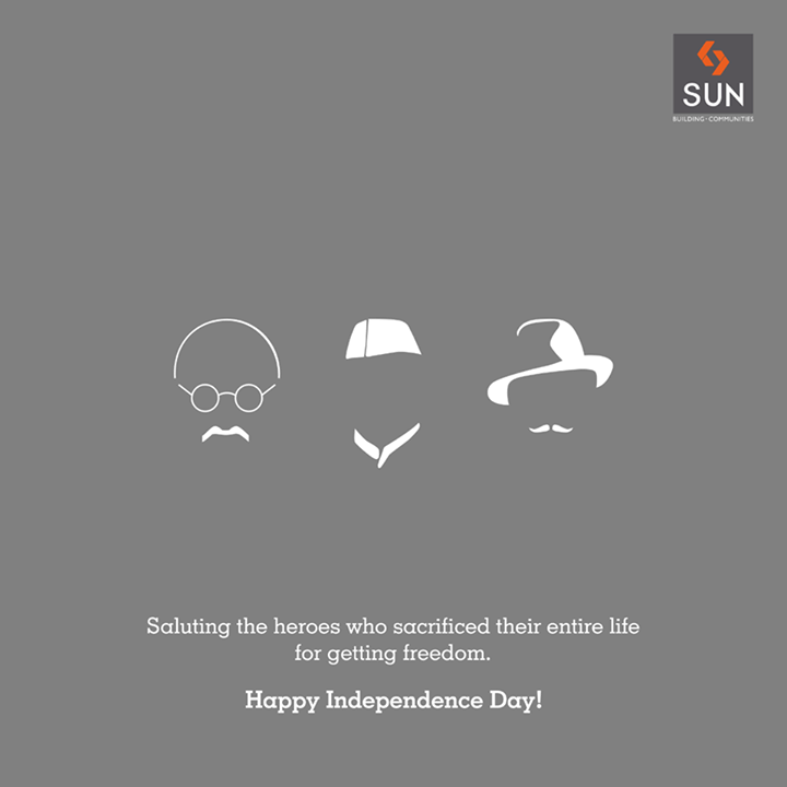 A million thanks will also fall short, compared to their countless sacrifices. 
Happy Independence Day! 

#IndependenceDay2016 #Heroes #Sacrifices