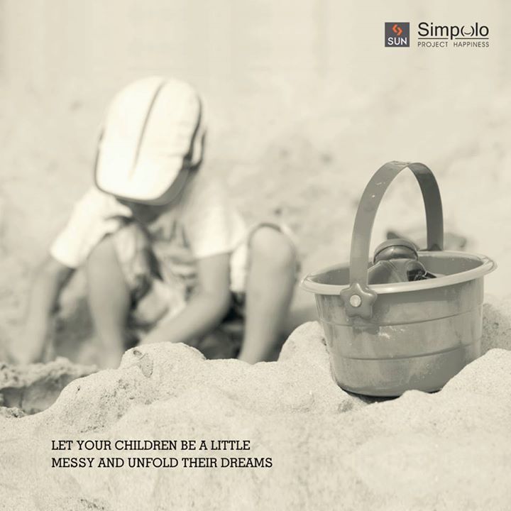 Give your children, the time and space. Playing is the only way they learn and grow. Nurture them and make them ready for the future. 
#SunSimpolo #PlayAndGrow #PlayAndLearn