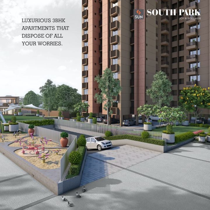 Experience lifetime happiness in this zone of contentment. A beginning that will lead to your abode!
Sample flat ready!
#SunSouthpark #Sunbuilders #realestate #happiness #AhmedabadHomes 
Check-in at https://goo.gl/ikzYTf