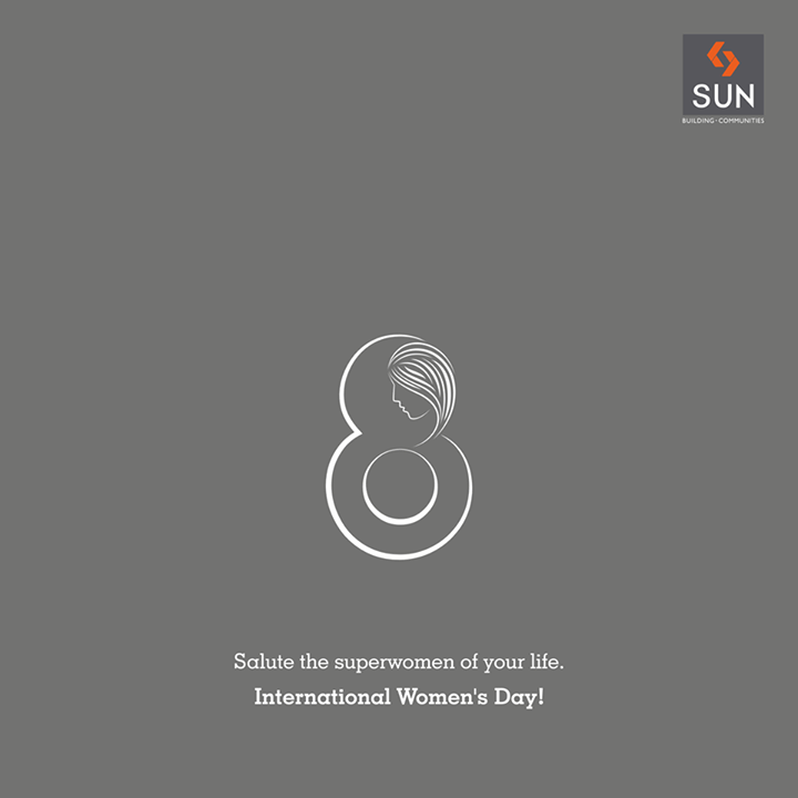 #Sunbuilders salute the spirit of womanhood and wishes all the beautiful and powerful women out there, a Happy International Women's Day! 

#InternationalWomensDay #womensday #superwoman #womanpower