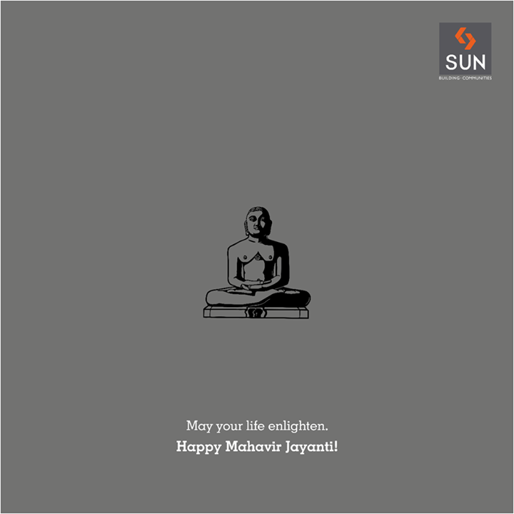 On this auspicious occasion of Mahavir Jayanti, #sunbuilders wishes you peace and harmony in life. 
#mahavirjayanti