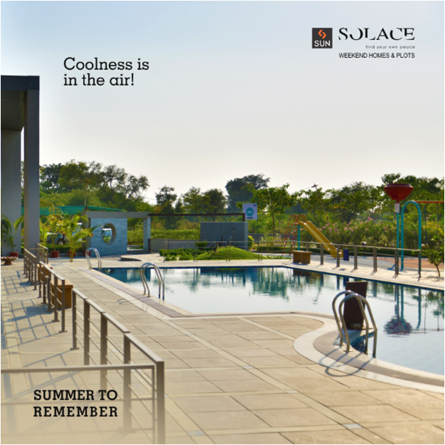 Every Summer has its own story! 
We make coolness in the air possible in summer. The air at Sun Solace smells of leisure and freshness. 

Know about our holiday packages and call on  9879523125. 
#HelloSummer #SunBuilders #SunSolace #SummerToRemember