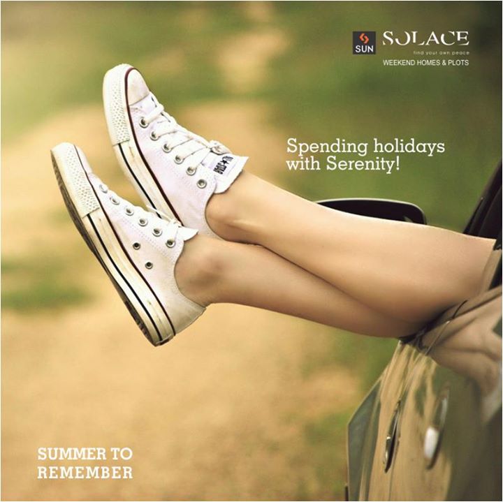 Say Hello to Summer with Us! Enjoy personal time and a holiday reservation at Sun Solace. 

To book your weekend package call on  9879523125. 
#SunBuilders #SunSolace #HelloSummer
#SummerToRemember