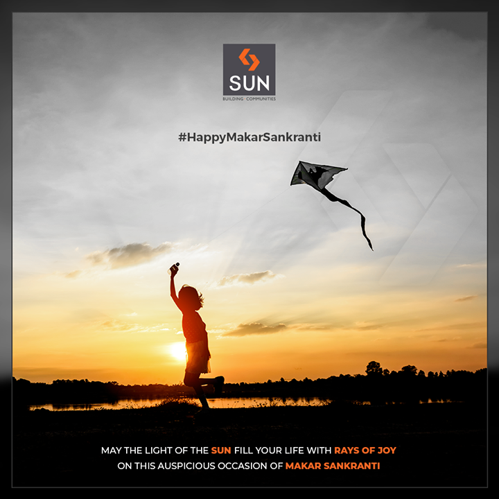 May the light of the Sun fill your life with rays of joy on this auspicious occasion of Makar Sankranti

#HappyUttarayan #Uttarayan2019 #MakarSankranti #IndianFestivals #FestivalsOfIndia #KiteFestival #KiteFlying #SunBuildersGroup #RealEstate #SunBuilders #Ahmedabad #Gujarat
