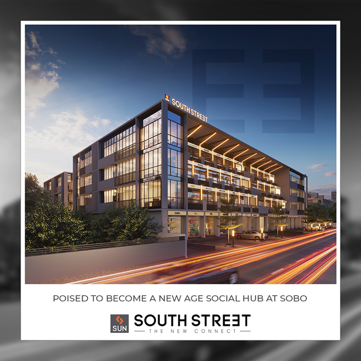 #SunSouthStreet is poised to be the new social hub at #SouthBopal!

#SunBuildersGroup #Ahmedabad #Gujarat #Residences #ResidentialSpaces