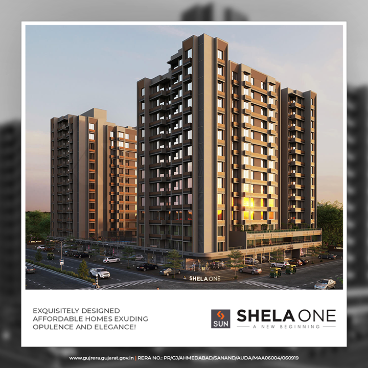 Shela One is carefully crafted fitting into the contemporary lifestyle to offer its residents the getaway to an exhilarating lifestyle.

#ShelaOne #SunBuildersGroup #SunBuilders #RealEstate #Ahmedabad #RealEstateGujarat #Gujarat