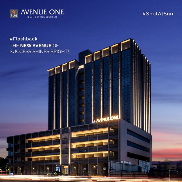 Success and dreams complement one another in the best possible way!

Make your dreams get turned into a world of possibilities at Sun Avenue One that has been preciously planned and strategically located to inspire growth.

#SunAvenueOne #Ahmedabad #SunBuildersGroup #Gujarat #RealEstate #SunBuilders #Manekbaug #Offices #Commercial #Retail #ShotAtSun #FlashBack #CompletedProject