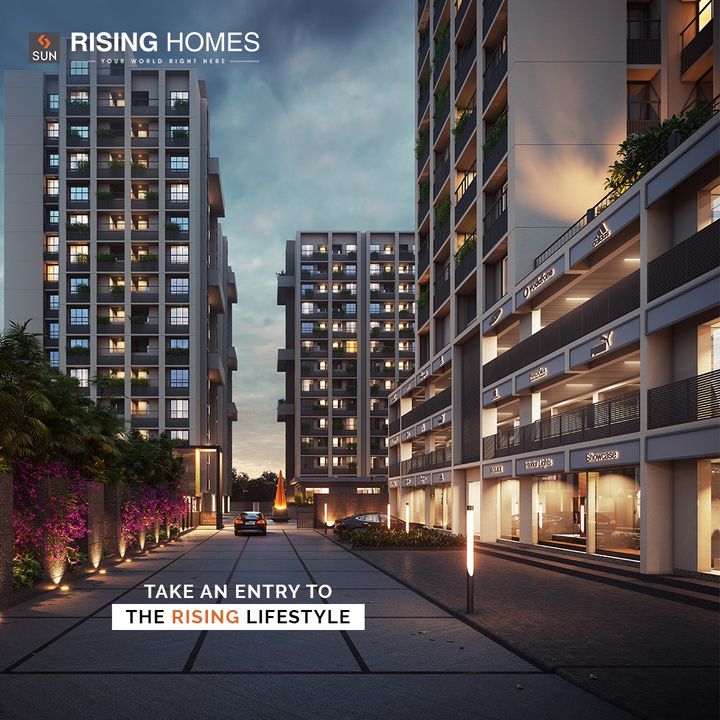 Take an entry to the rising lifestyle at Sun Rising Homes that reflects the best qualities of affordable luxury!

Comprising of the 1 & 1.5 BHK compact homes, along with shops, showrooms & commercial spaces, in close proximity to SG highway & well-populated townships, this residential project is indeed a head-turner. 

For Details Call: +91 95128 06115

Location: B/S Godrej Garden City, Jagatpur
Status: Under Construction
Architect: @hm.architects

#SunBuildersGroup #SunBuilders #SunRisingHomes #RisingHomes #Residental #Retail #CompactLiving #AffordableHomes #Homes #1BHK #1.5BHK #Jagatpur #BuildingCommunities #RealestateAhmedabad