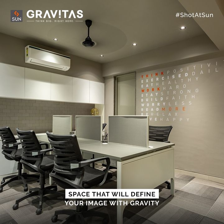 Even when you remain seated at the cubicles, let your ideas be out of the box. 

Engrave an impeccable impression that will last for long and go a long way at the strategically designed, compact commercial project Sun Gravitas.

For Details Call: +91 9978932058

Location: Shyamal Cross Road
Status: Possession Shortly
Architect: @hm.architects

#SunBuildersGroup #SunBuilders #SunGravitas #SampleOffice #CommercialSpace #Offices #Retail #Showrooms #PossessionShortly #BuildingCommunities #SmartInvestment #ShyamalCrossRoad #RealEstateAhmedabad
