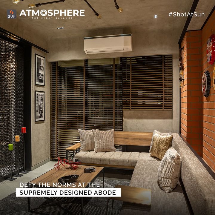 Spacious, serene and thoughtfully designed Sun Atmosphere is!

Experience the life of affordable luxury that you have always dreamt of; defy the norms and dwell in the mood defying ambience.

Sample home ready; pay a visit today!

For Details Call: +91 99789 32061
Location: Central Shela
Status: Under Construction
Architect: @hm.architects

#SunBuildersGroup #SunBuilders #SunAtmosphere #LivingAtmosphere #Residential #Retail #Homes #Shela #2BHK #3BHK #realestateahmedabad