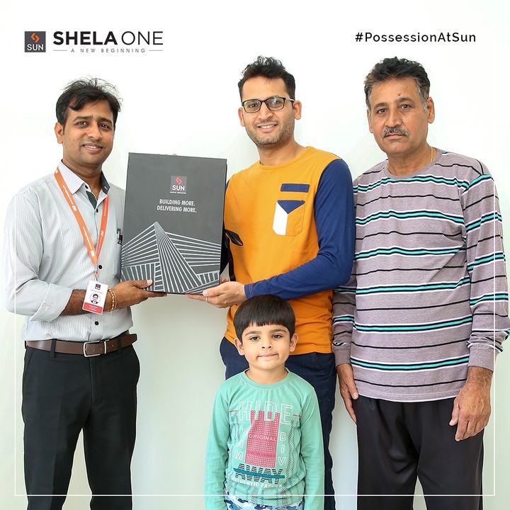 Building more; Delivering more,
For happiness, we keep opening the doors.

Congratulating the extended Sun Family Members for their precious possession and for becoming a part of our community.
Welcoming them wholeheartedly and wishing them a wonderful lifestyle ahead.

#BuildingMore #DeliveringMore #PreciousPossession #Congratulations #WelcomeToSunFamily #HappyHouseOwners #HouseOwners #SunBuildersGroup #SunBuilders #RealEstateAhmedabad #IndiasFinestDevelopers #BuildingCommunities