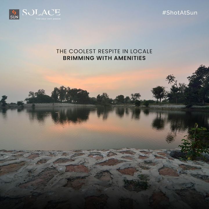 Re-discover your inner peace in the comforting arms of nature. Sketch a blissful canvas of relaxation and rejuvenation while keeping yourself immersed in club style amenities.

Let the acres of greenery complement the arena of your life in soothing ways at Sun Solace.

What you see is what you get!

Club house open for visit;
Plan your trip soon!

For Details Call: +91 99789 32062

#SunBuildersGroup #SunBuilders #SunSolace #WeekendGetaway #WeekendHome #Sanand #Nalsarovar #realestateahmedabad