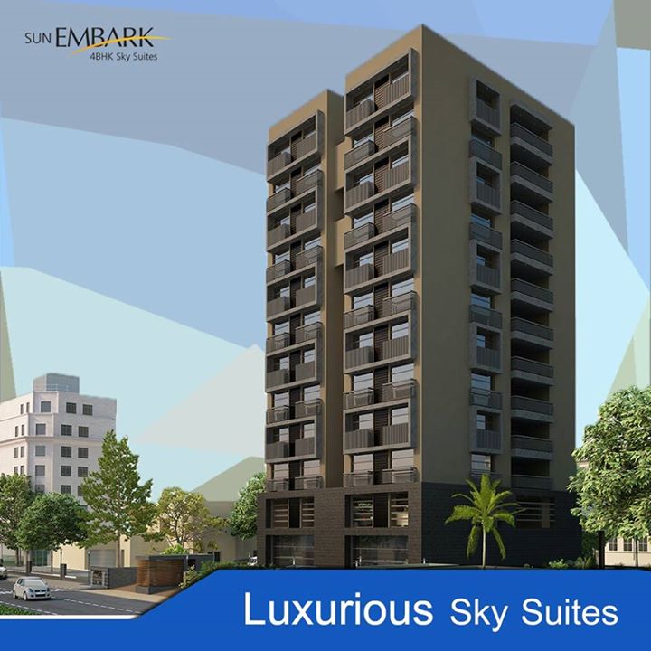 Sun Embark Sky Suites - These 4BHK Luxury apartments are designed specifically for those who are looking at something unique and contemporary for their family. Call +91 8306664888 or visit http://is.gd/0ggTOJ for details