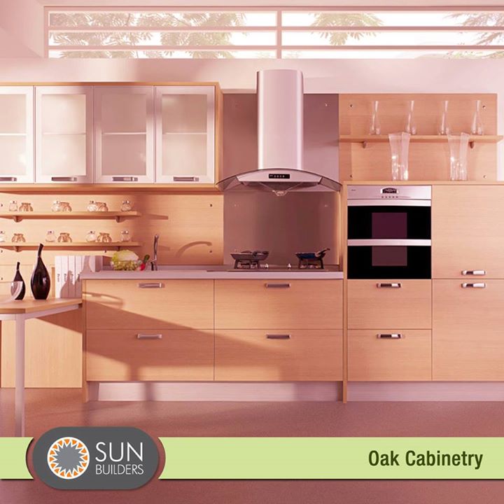Sun Builders Rift Sawn White Oak Cabinetry Will Provide Warmth