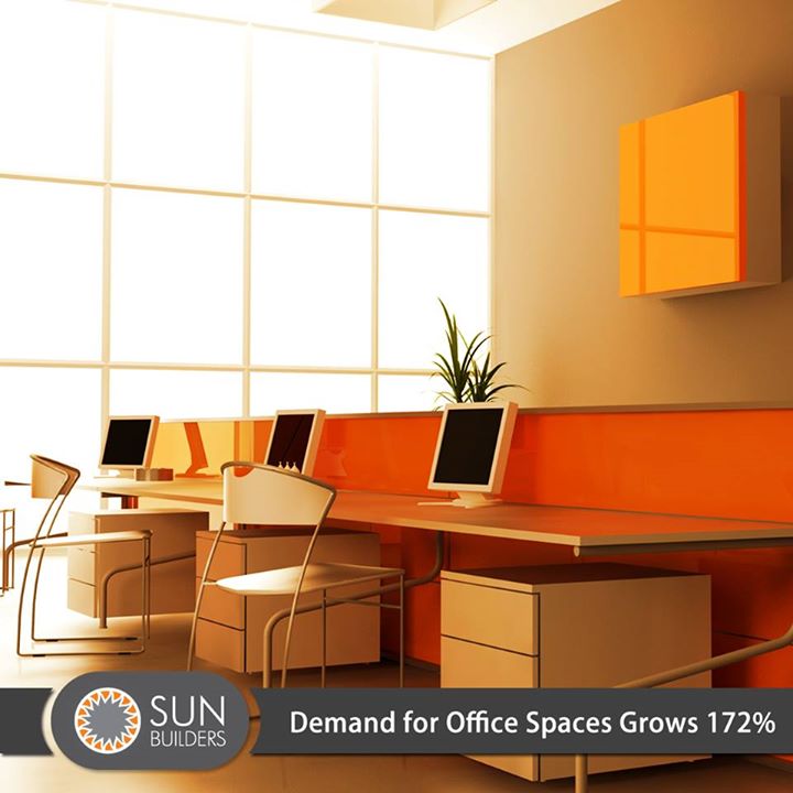 Ahmedabad topped all major Indian cities and recorded the highest percentage growth of 172% for office space absorption in the first half of 2014. Read more at http://goo.gl/ZXbtL2. #office #commercial #realestate