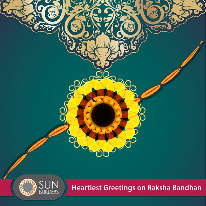 Sun Builders Group wishes everyone on this auspicious occasion of Raksha Bandhan! #Rakhi #Rakshabandhan