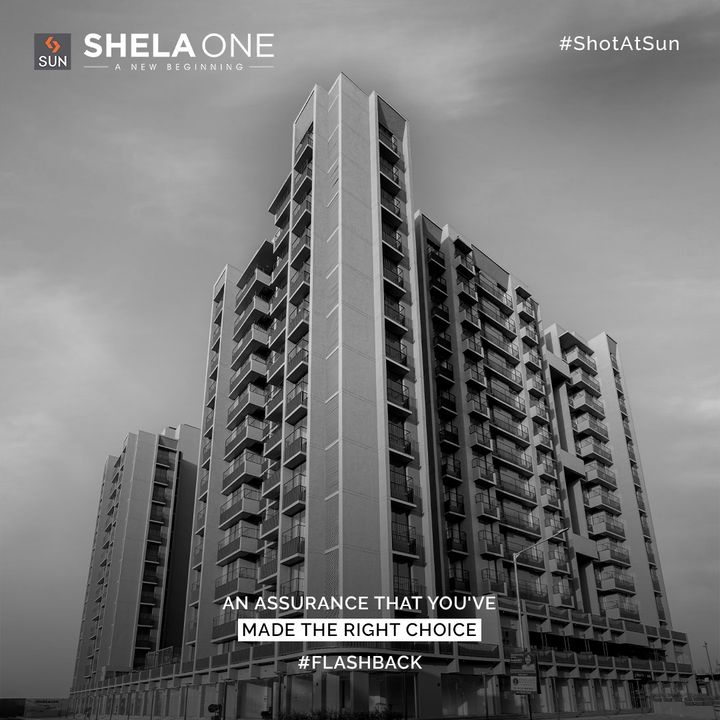 Our delivered project, Sun Shela One, has been designed ingeniously while reinforcing that you've made the right choice with our 2 & 2.5 BHK apartments.

Location: Shela
Status: Delivered Project

#SunBuildersGroup #SunBuilders #ShotAtSun #SunShelaOne #AffordableHomes #CompletedProject #Home #2BHK #Residential #Shela #BuildingCommunities #RealEstateAhmedabad #FlashBack #CompletedProject