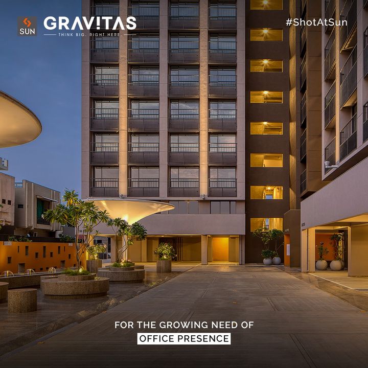 With our start-up size retail and office spaces, we invite you to mark your presence in the market in a conducive environment at Sun Gravitas.

For Details Call: +91 99789 32059
Location: Near Shyamal Cross Road
Status: Ready Possession

#SunBuildersGroup #SunBuilders #SunGravitas #SampleOffice #CommercialSpace #Offices #Retail #Showrooms #BuildingCommunities #SmartInvestment #ShyamalCrossRoad #RealEstateAhmedabad