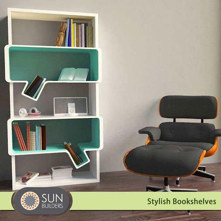 Spruce up your living space with a creative bookshelf that adds functionality to your room. Styled correctly, these bookcases can make the whole room look amazing. #InteriorDesign #Decor #BookShelves