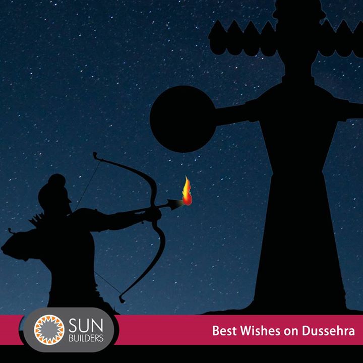 Sun Builders Group wishes everyone a very auspicious #Dussehra and a blessed year ahead!