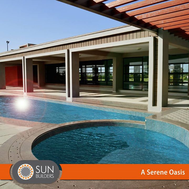 Relaxation and recreation are luxuries available to everyone at Sun Solace by Sun Builders Group and with a range of lifestyle amenities, everyone in the family has options to unwind and rejuvenate. #luxury #lifestyle