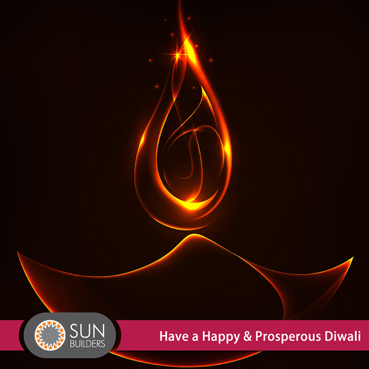 Sun Builders Group wishes you and your family a very Happy and Prosperous #Diwali!