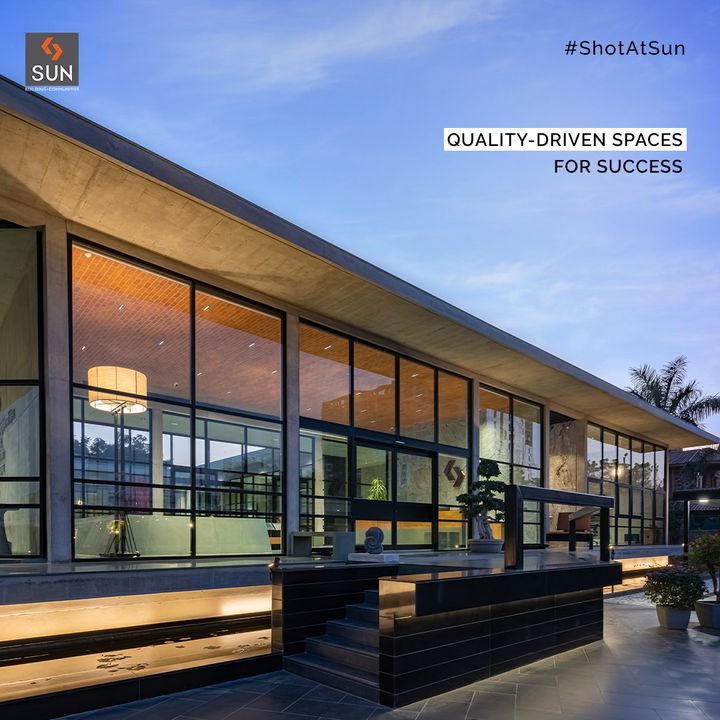 Our commitment to quality resonates through every aspect of our Sun Corporate House, from its architectural finesse to its ergonomic functioning.

#CorporateHouse #SunCorporateHouse #SunHouse #RealEstate #Commercial #Residences #SunBuilders #BuildingCommunities #SunBuildersGroup #Ahmedabad #Gujarat