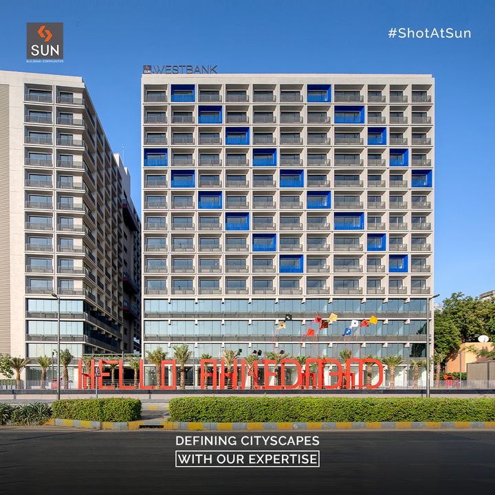 Sun Builders,  SunBuilders, RealEstate, WestBank, SunWestBank, Ahmedabad, Gujarat, SunBuildersGroup, AshramRoad2point0, commercialcommune, ComingSoon, NewProject
