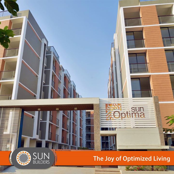 At Sun Optima 2BHK Nano Homes, every single apartment has stylized detailing blended with modern amenities for your comfort and convenience. #stylish #optimized #lifestyle