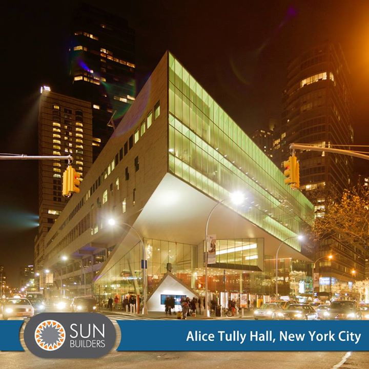 The Alice Tully Hall of New York with its partial box-in-box design and acoustically engineered halls turns the campus inside out by extending the spectacle within the performance halls into the surrounding streets. #Landmark #Architecture