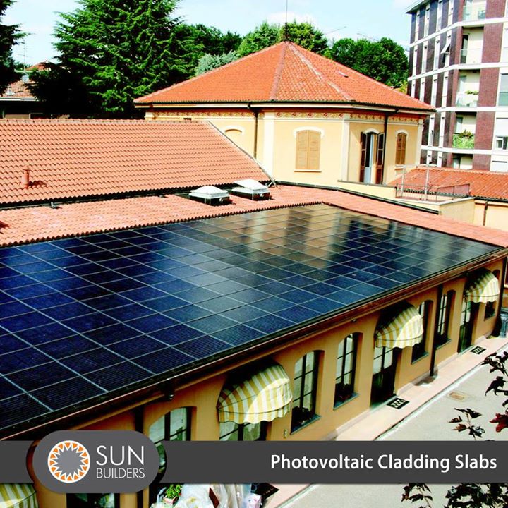 Photovoltaic cladding systems are an excellent multi-functional building solution that offer sustainability, clean energy, economy and aesthetics to a building. #sustainable #green #technology