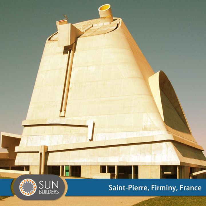 Saint-Pierre at Firminy, the last major work of Le Corbusier, was completed in 2006, forty-one years after his death. Originally designed to be a church, it is now used as a multi-purpose cultural venue.#Landmark #Architecture