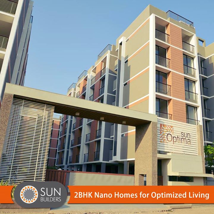 Optimized Living = Unmatched quality + Best in class amenities + Unbelievable prices 
Only at Sun Optima by Sun Builders Group