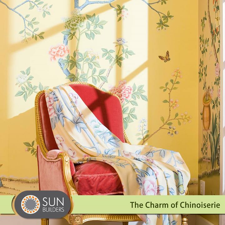 Chinoiserie, the romantic European take on the Orient, melding different styles of Asian influences - Moorish, Chinese, Indian, can add a sense of history and a look of travel into a space. However, be sure to use a light touch to avoid stuffiness. #Chinoiserie #Decor #Home