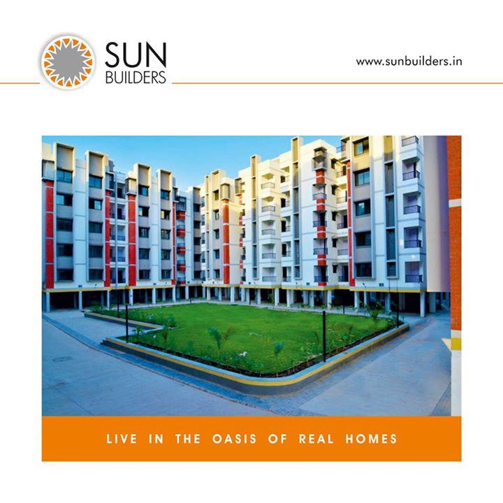Build a life in the haven of real amenities with the real joy of living. 
With only few limited units left, grab the opportunity to nestle a life  in #SunRealHomes.
Inquire today - http://www.sunbuilders.in/Sun-Real-Homes/index.html#inquiry#Home #Ahmedabad