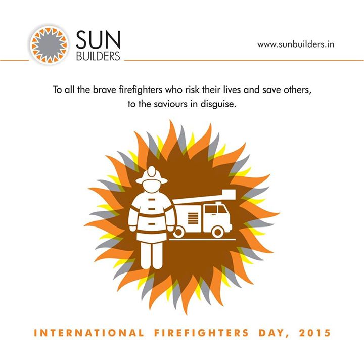 Sun Builders Group salutes the bravery of all the firefighters who save thousands of lives in the hour of need.
Happy Firefighters Day!
#FireFightersDay