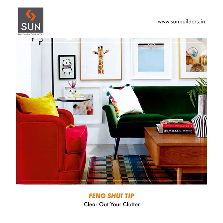 Get rid of every unwanted thing in your house. Clutter clearing is a time-and energy-consuming process, but it also feels like therapy as it lightens up the load and gives breathing space to your house.
#FengShui #HomeImprovement