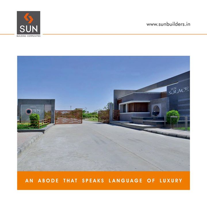 Check out Sun Solace with plot size from 450 sq.yds. to 2450 sq.yds.at the serene location of Sanand-Nalsarovar road. Plan your weekends peacefully.http://www.sunbuilders.in/Sun-Solace/index.html
#SunSolace #Plot #Ahmedabad