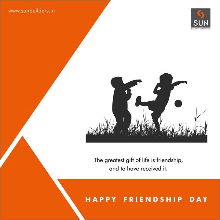 When have a true friend standing next to you through thick & thin, you have everything you need.
Happy Friendship Day!