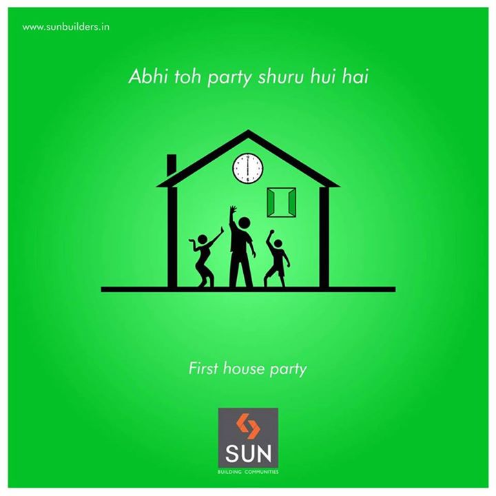 #GharGharKahaani
The first house party in your new home be like: let us celebrate for this awesome house!