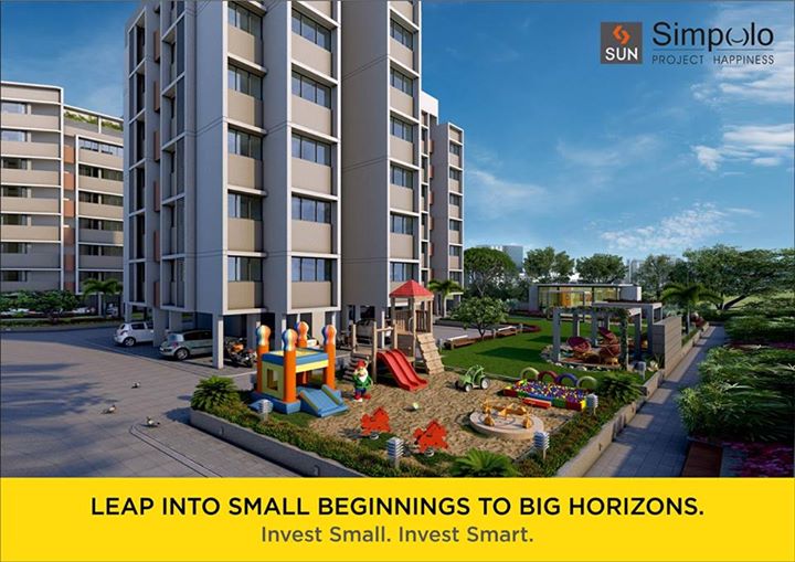 Start small, and leap into bigger horizons.

Invest Sun Simpolo. Visit to know more: http://sunbuilders.in/sun-simpolo/