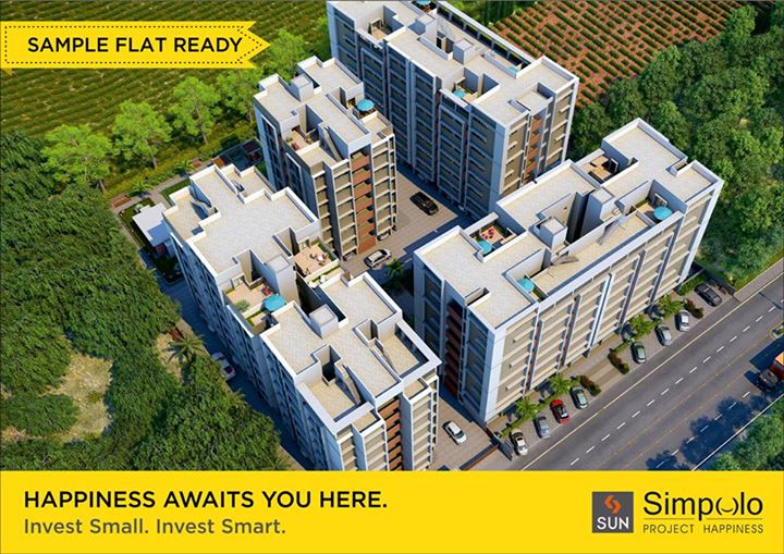 We are proud to announce that sample flat is ready at Sun Simpolo. These compact 1 & 1.5 BHK homes give you a better quality of life.

Starting from just 14.33 lacs!

For inquiries, visit sunbuilders.in/GAdwords/