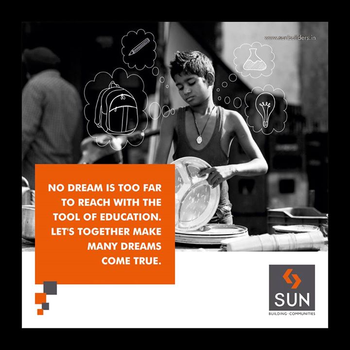 A dream nurtured can be a dream fulfilled. Let’s enrich the lives of those young minds who are shackled with child labour and help them realize their dreams with education.