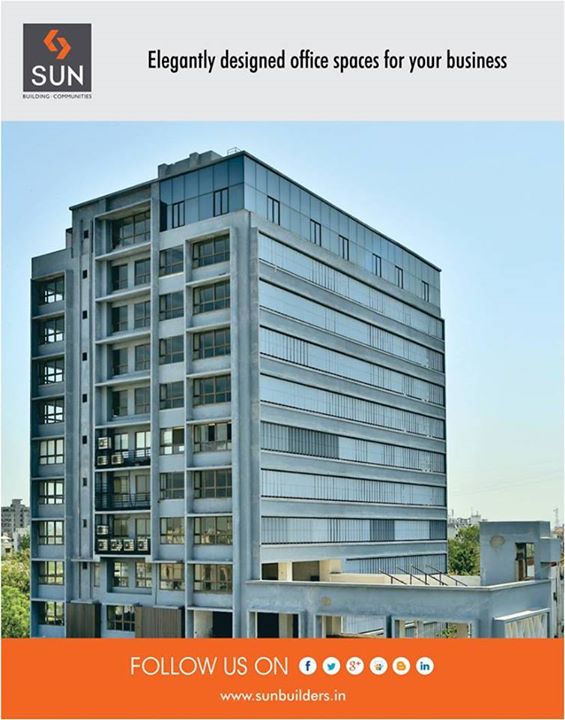 Our completed project Sun Square at Navrangpura boasts of a unique architectural design that is desirable to visionary companies that aspire to tap the limitless potential of Ahmedabad.

Explore more at - http://sunbuilders.in/sun-square/