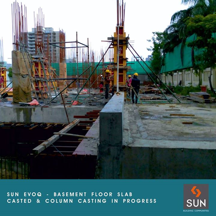 Sun Evoq construction work is catching pace as we’ve laid down the basement floor slab. Soon, Ahmedabad will witness a completely class-apart creation that Sun Evoq will be.

To know more about this project, please call 09824541801 or email us at evoq@sunbuilders.in