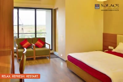 A place to relax and rejuvenate in comfort and luxury. The weekend homes at Sun Solace near Sanand have a variety of rooms to choose from. 

Explore more amenities: http://bit.ly/2h8hT1g
For reservation call: 9879523125
#SunBuilders #SunSolace #Vacation #WeekendHome #PlottedCommunity