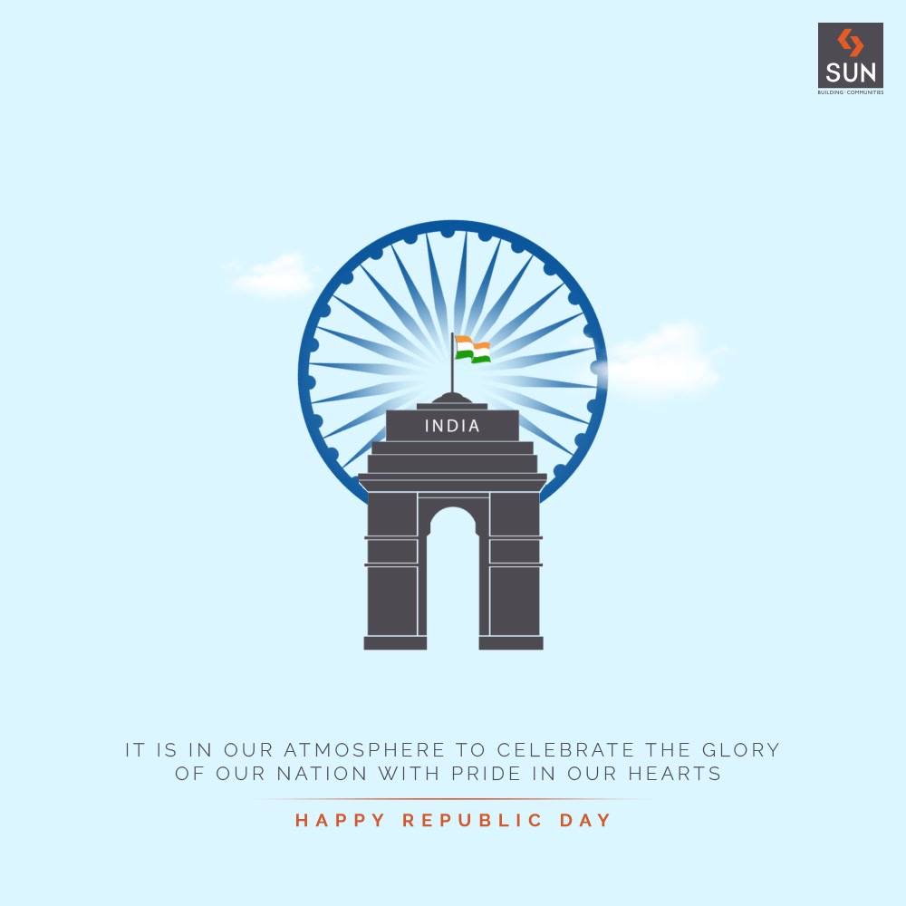 It is in our atmosphere to celebrate the glory of our nation with pride in our hearts

Happy Republic Day!

#HappyRepublicDay #RepublicDayIndia #RepublicDay2021 #India #JaiHind #SunBuildersGroup #SunBuilders #RealEstate #Ahmedabad #RealEstateGujarat #Gujarat