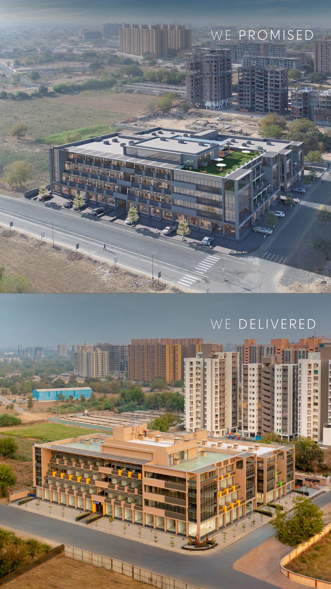 At Sun Builders Group, we shape destinations that define success. Sun South Street stands as a testament to that vision, a commercial hub where thriving businesses, striking architecture, and strategic location come together to elevate every brand that calls it home.

#SunSouthStreet #SunBuilders #ShotAtSun #WePromisedWeDelivered #BuildingBiographies
