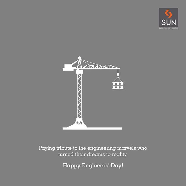 To all engineering marvel across the world, we wish you a very happy Engineers Day! 
#engineersday